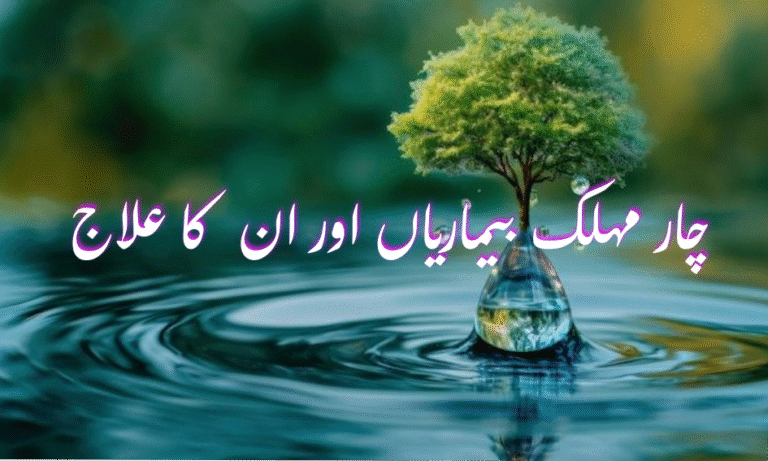 چار مہلک بیماریاں اور ان کا علاج